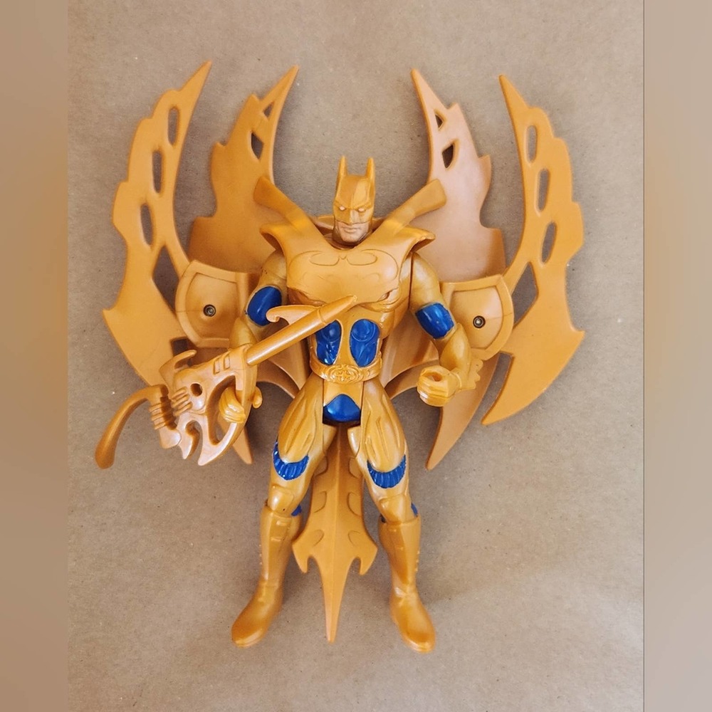 Vintage Batman & Robin Wing‎ Blast Batman Action Figure 1997